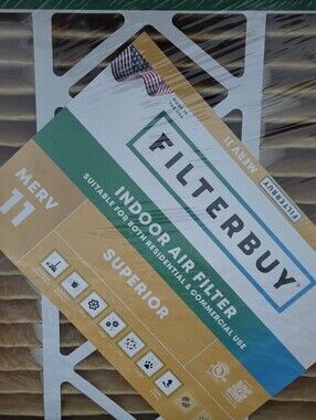 MERV 11 Indoor 20x25x5 Air Filter - 4 Pack